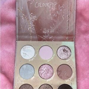ColourPop Petals En Pointe Pink & Brown Neutral palette shimmery